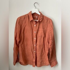 MUJI French linen shirt
